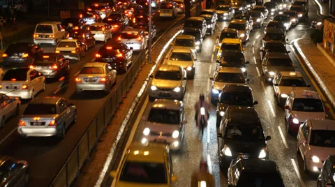 Traffic Jam 스톡 동영상 33421974