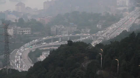 Traffic jam Stock Footage 38849506