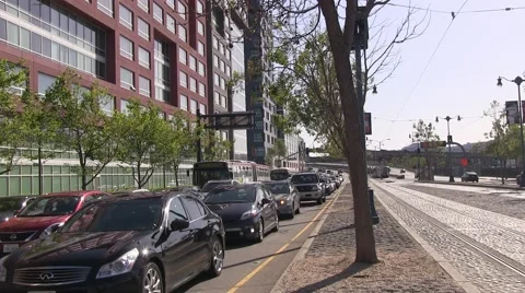 Traffic jam Video stock 49123991