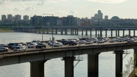 Traffic Jam Vídeo Stock 111070817