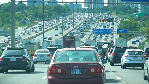 Traffic jam Stock Footage 118851841