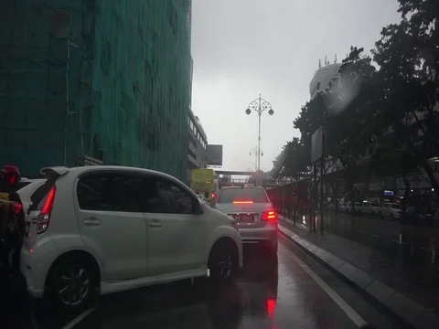 Traffic jam Stock Footage 121653369