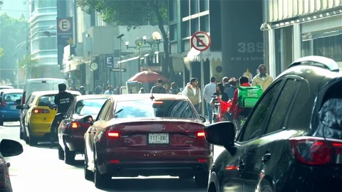 Traffic Jam Stock-Footage 123964174