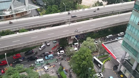 Traffic Jam Stock-Footage 242567268