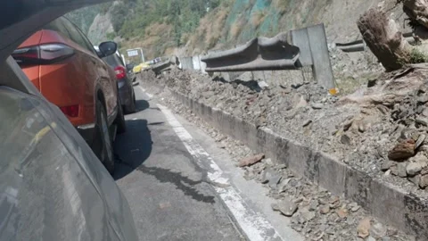 Traffic jam Stock Footage 322931091