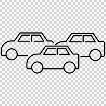 Traffic jam Stock-Illustration