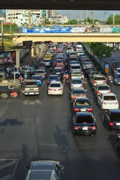 Traffic jam Stock Photos