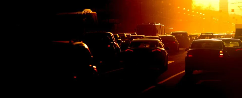 Traffic jam Stock Photos