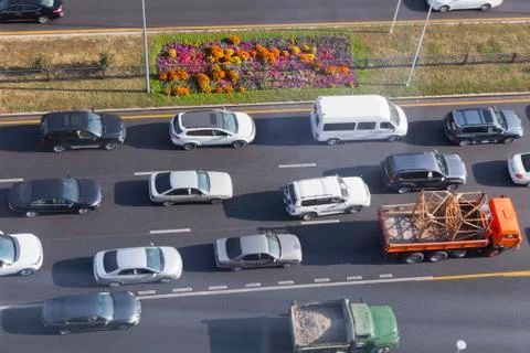 Traffic jam Stock Photos