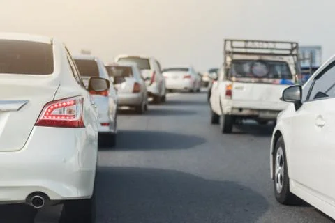 Traffic jam Stock Photos