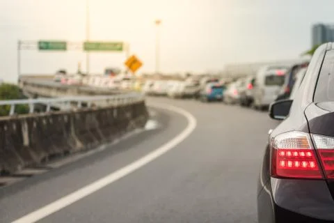 Traffic jam Stock Photos