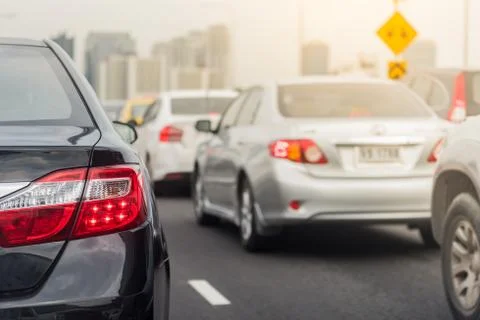 Traffic jam Stock Photos
