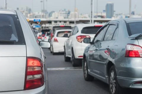 Traffic jam Stock Photos