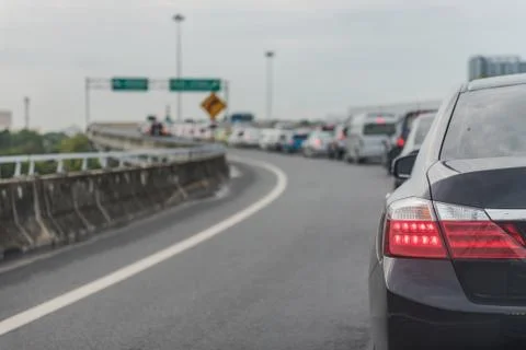 Traffic jam Stock Photos