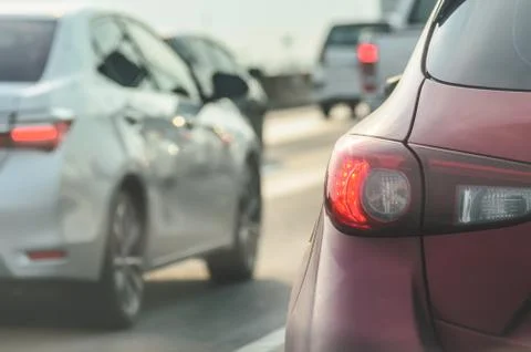 Traffic jam Foto stock