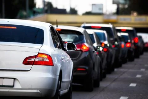 Traffic jam Stock Photos