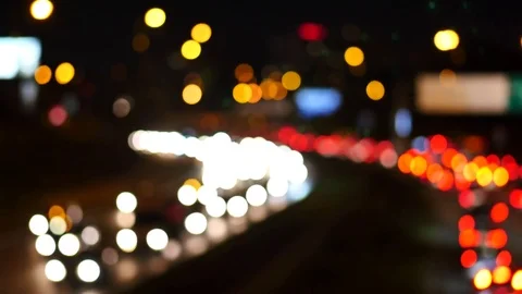 Traffic Jam on the streets of Warsaw.  Stock Footage 70780906