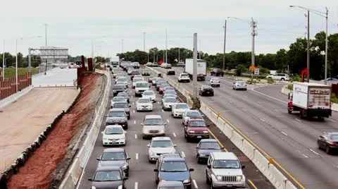 Traffic Jam - Towards Camera Видео 11152377