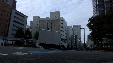 Traffic at japan Video stock 49486762