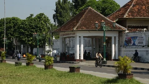 Traffic in Java Stockbeeldmateriaal 127372269