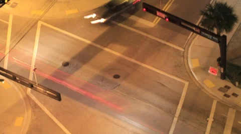 Traffic Junction timelapse Stock-Footage 888690