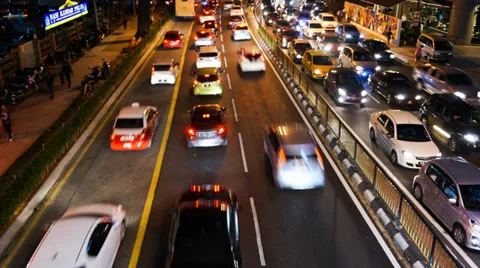 Traffic in KL Stock Footage 33475279