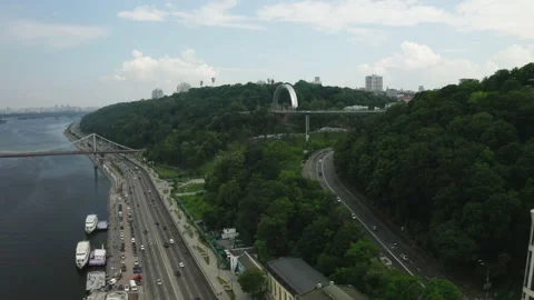 Traffic Kyiv Stock Footage 143324878