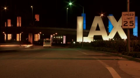 Traffic LAX Stock Footage 934342
