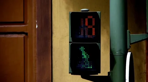 Traffic Light Animated 스톡 동영상 2681981