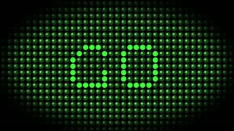 Traffic light animation Stock Footage 11115143