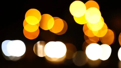 Traffic light blur dots Stock-Footage 277790932