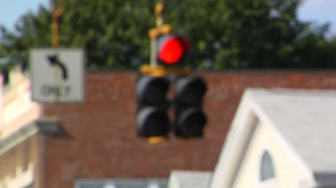Traffic Light Changing Stock-Footage 27625403