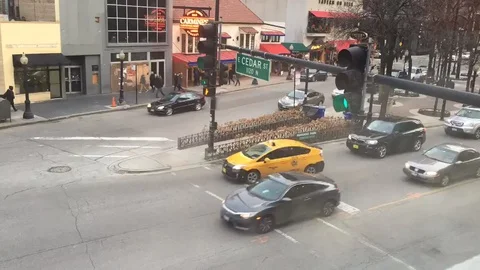 Traffic Light - Day Timelapse Stock Footage 129054061