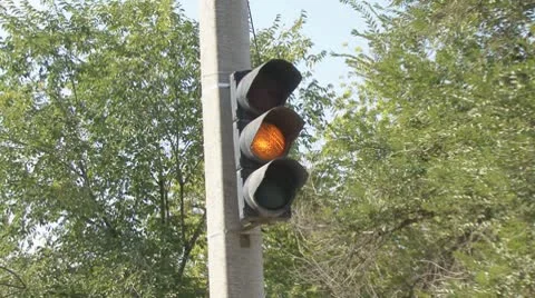 Traffic light Stock Footage 8950950