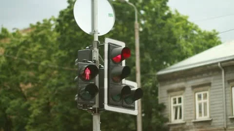 Traffic light Stock Footage 11570185
