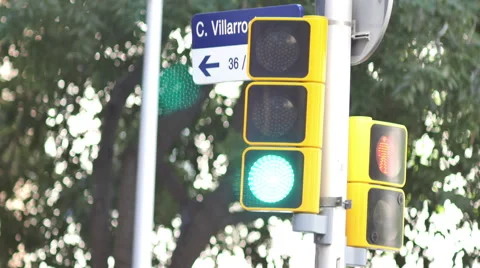 Traffic Light Video stock 51449907