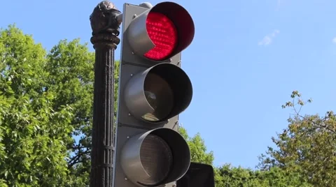 Traffic Light Stock Footage 67862932
