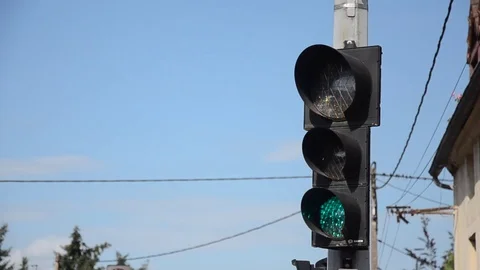 Traffic light Video stock 77847746