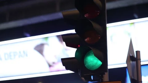 Traffic light Stock Footage 145672274