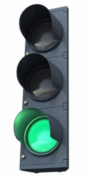 Traffic light Green Stock Illustration