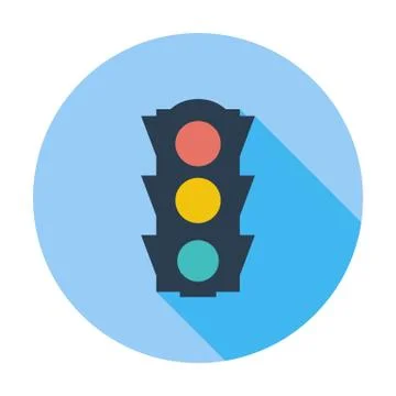 Traffic light icon. Stockillustratie