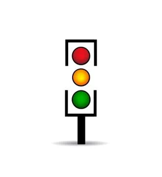 Traffic light icon Stock Illustration