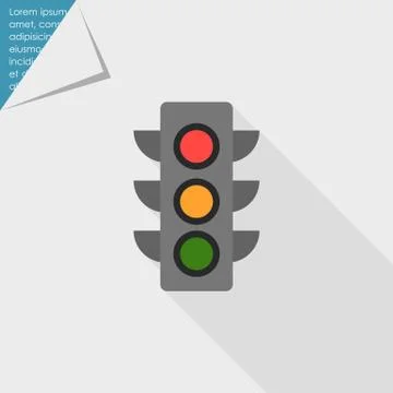 Traffic light icon Stock-Illustration