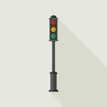 Traffic light icon Stock Illustration
