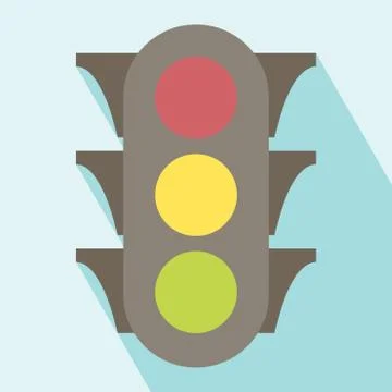 Traffic Light Icon Stock Illustration