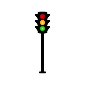 Traffic light icon. 스톡 일러스트