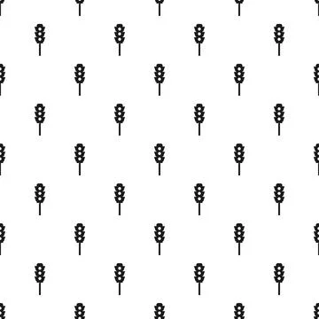 Traffic light icon seamless pattern black white background Stock Illustration
