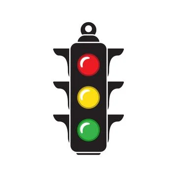 Traffic light icon vector Stock Illustration