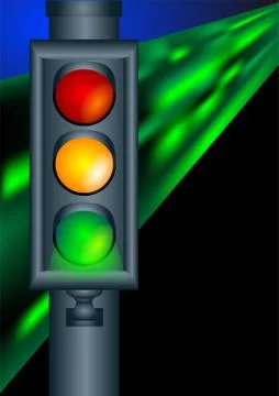 Traffic light Stock Illustration