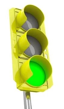 The traffic light Stock Illustration